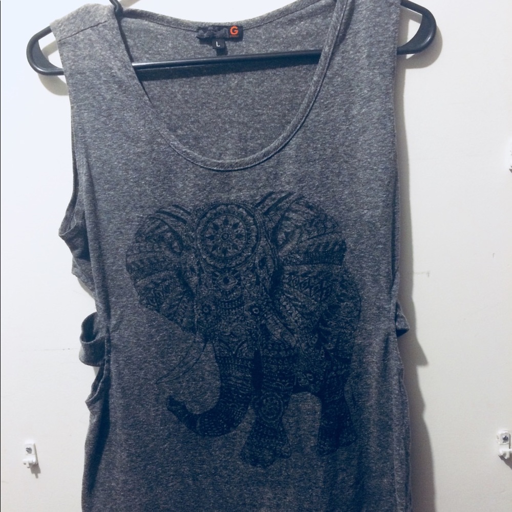 G by Guess Elephant Tank Top